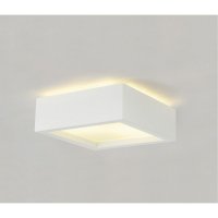 BIG WHITE PLASTRA 104, stropn� sv�tidlo, TC-DSE, hranat�, b�l� s�dra, max. 50�W 148002