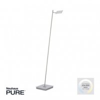 PAUL NEUHAUS PURE MIRA LED stojac� sv�tidlo st��brn�, stm�vateln� 2700-5000K