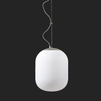 OSMONT TAN62376 TANIA L2 HP z�v�sn� sklen�n� sv�tidlo nerez brou�en� / b�l� IP40 3000 K 58W LED