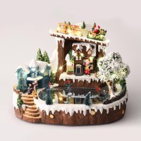 ACA Lighting V�no�n� LED vesnice s brusla�i X0309