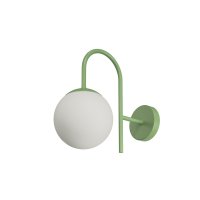 OSMONT ANC40004 ANCHA 1 n�st�nn� sklen�n� sv�tidlo olivov� / b�l� IP40 25W E27