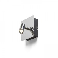 RENDL TIARA nástěnná chrom 230V LED 2x3W 25° 3000K R12957 RENDL TIARA nástěnná chrom 230V LED 2x3W 25° 3000K R12957