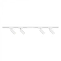 BRILONER 1-f�zov� li�tov� syst�m, kompletn� sada, 4x LED spoty, b�l� 8017046