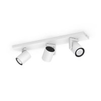 Philips Hue 50623/31/P7 Hue WACA Argenta bodov� LED sv�tidlo GU10 3x5,7W 350lm 2000-6500K RGB IP20 b�l�