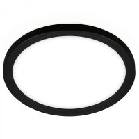 BRILONER Slim sv�tidlo LED panel, pr. 19 cm, 12 W, �ern� BRILO 7150-415