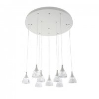 LED Z�v�sn� sv�tidlo AZzardo Dalmatia 9 DIMM white AZ3144 45W 3880lm 3000K IP20 68cm b�l� stm�vateln�