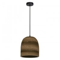 LEDVANCE závěsné svítidlo Cardboard Bell E27 hnědé 4058075837188 LEDVANCE závěsné svítidlo Cardboard Bell E27 hnědé 4058075837188