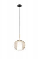 Z�v�sn� sv�tidlo PIREX (jantarov� sklo) 1xE27, 25x240 cm bez rozety