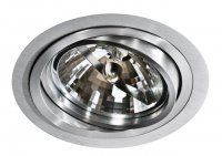 AZzardo STAN podhledov� sv�tidlo 1x ES111 50W bez zdroje 19cm kulat� IP20, hlin�kov�