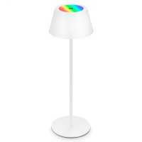 BRILONER LED RGB nab�jec� stoln� lampa 38 cm 2,6W 200lm b�l� BRILO 7466016