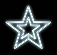 DecoLED LED sv�teln� hv�zda II, z�v�sn�, pr. 80 cm, ledov� b�l�, 230 V, 25,3 W, 2,4 kg