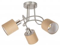 Rabalux stropn� sv�tidlo Natina E14 3x MAX 25W sat�nov� chromov� 4980