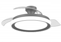 Philips Bliss DC stropn� ventil�tor a sv�tidlo 28W+35W �ern�