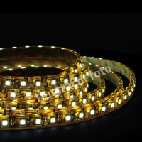 McLED LED p�sek SMD3528 teple b�l�, DC12V, IP68, 10mm, b�l� PCB p�sek, 120 led/metr 121.249.10.0