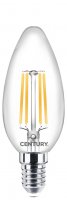 CENTURY FILAMENT LED INCANTO CANDELA CHIARA 6W E14 2700K DIM CENTURY FILAMENT LED INCANTO CANDELA CHIARA 6W E14 2700K DIM