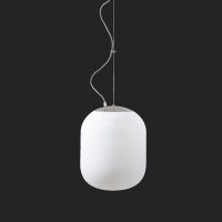 OSMONT TAN62352 TANIA L1 HP z�v�sn� sklen�n� sv�tidlo nerez le�t�n� / b�l� IP40 3000 K 52W LED