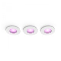 Philips Hue Xamento podhledov� LED sv�tidlo 3x4,2W, 2000-6500K, RGB, IP44, b�l� (3ks)