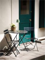 NOVA LUCE venkovn� stoln� lampa SEINA olivov� zelen� hlin�k a akryl LED 2W 2700K 5V DC IP54 vyp�na� na t�le nab�jec� s PG z�kladnou nebo USB C kabelem 9223405