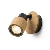 RENDL ASTRA n�st�nn� bodov� sv�tidlo korek/�ern� 230V GU10 4.5W R14464