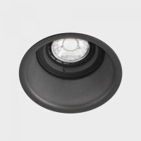 KOHL-Lighting OZONE zapu�t�n� sv�tidlo s r�me�kem pr. 90 mm �ern� 8 W LED