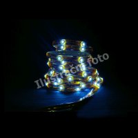 McLED LED p�sek SMD3528 teple b�l�, DC12V, IP54, 8mm, b�l� PCB p�sek, 30 led/metr 121.189.10.0