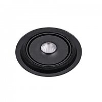 LED Zápustné bodové svítidlo AZzardo Boston 1 Round black AZ3470 10W 810lm 3000K IP20 12cm kulaté černé stmívatelné LED Zápustné bodové svítidlo AZzardo Boston 1 Round black AZ3470 10W 810lm 3000K IP20 12cm kulaté černé stmívatelné