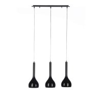 AZzardo SOUL závěsné svítidlo 3x E27 60W bez zdroje 70cm IP20, černé AZzardo SOUL závěsné svítidlo 3x E27 60W bez zdroje 70cm IP20, černé