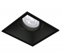 CENTURY KLAK SQUARE CONICAL vestavn� nastaviteln� sv�tidlo GU10 �ern�