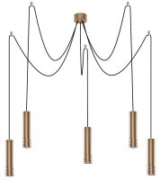 AZzardo AZ3407 závěsné svítidlo Locus L 5 zlatá AZzardo AZ3407 závěsné svítidlo Locus L 5 zlatá