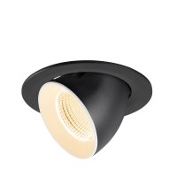 BIG WHITE (SLV) NUMINOS GIMBLE L Stropn� vestavn� sv�tidlo, 2700 K, 55�, IP20, kulat�, �ern� / b�l� 1009710