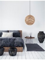 NOVA LUCE závěsné svítidlo GRIFFIN železo a vodní hyacint, přírodní barva 1x12W E27 9587121 NOVA LUCE závěsné svítidlo GRIFFIN železo a vodní hyacint, přírodní barva 1x12W E27 9587121