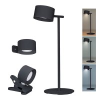 Solight LED nab�jec� lampi�ka 3v1, 280lm, zm�na CCT, stm�v�n�, �ern� WO68-B