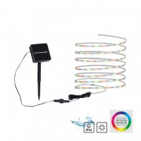JUST LIGHT LED sol�rn� LED p�sek 8 barevn�ch m�d� pro venkovn� pou�it� IP44 z�pich RGB LD 19971-18