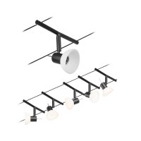 PAULMANN Lankov� syst�m Sheela matn� chrom 5 spot� bez zdroje sv�tla max. 10W GU5,3 DC 60VA 944.50