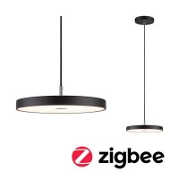 PAULMANN LED závěsné svítidlo Hildor 17W ZigBee černá mat PAULMANN LED závěsné svítidlo Hildor 17W ZigBee černá mat