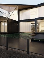 NOVA LUCE venkovn� sloupkov� sv�tidlo ZELDA �ern� hlin�k a akrylov� difuzor proti osln�n� LED 6W 3000K 100-240V IP65 9020922