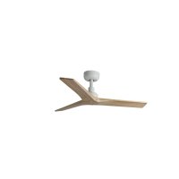 FARO KLIM S stropn� ventil�tor, b�l�/sv�tl� dub DC