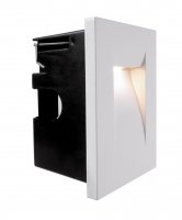 Light Impressions KapegoLED vestavn� sv�tidlo do zdi Yvette II W 220-240V AC/50-60Hz 4,70 W 3000 K 130 lm 107 mm b�l� 763007