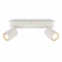 BRILONER Skaft stropn� bodov� sv�tidlo - GU10 patice, max. 9W, nastaviteln�, starob�l�, 2-ramenn� 2324026