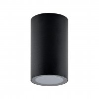 Deko-Light stropn� p�isazen� sv�tidlo - Can IP44, 1x 7,5 W GU10, �ern� 348244