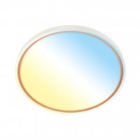 BRILONER Ina stropn� sv�tidlo pr.49 cm - 48W, 5200lm, stm�vateln�, LED, d�lkov� ovlada�, CCT, k�vov� 3956014