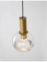 NOVA LUCE st�n�tko BELAR �ir� sklo a t�pytiv� efekt 9117001