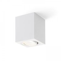 V�PRODEJ VZORKU RENDL MAYO SQ stropn� v�klopn� b�l� 230V/700mA LED 9W 36� 2700K R10326