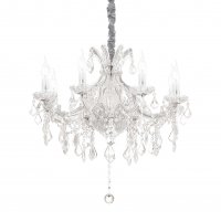 Z�v�sn� sv�tidlo Ideal Lux Napoleon SP8 cromo 167244 E14 8x40W 67cm chromov�