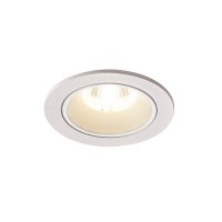 BIG WHITE NUMINOS DL S vnit�n� LED z�pustn� stropn� sv�tidlo b�l�/b�l� 4000 K 40� v�etn� listov�ch pru�in 1003833