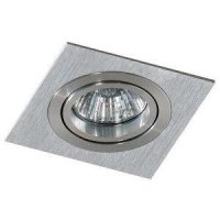 Stropní bodové zápustné svítidlo AZzardo Caro Square aluminium AZ2435 GU10 1x40W IP20 9,3cm hliníkové Stropní bodové zápustné svítidlo AZzardo Caro Square aluminium AZ2435 GU10 1x40W IP20 9,3cm hliníkové