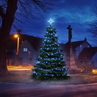 LED světelná sada na stromy vysoké 3-5m, modrá LED světelná sada na stromy vysoké 3-5m, modrá