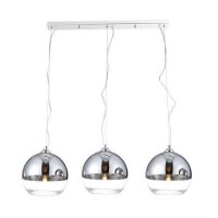 AZzardo AZ4751 závěsné svítidlo SILVER BALL 3 LINE AZzardo AZ4751 závěsné svítidlo SILVER BALL 3 LINE