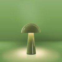 CENTURY venkovn� stoln� lampa Coco zelen� USB DIM IP54