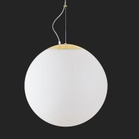 OSMONT ADR62698 ADRIA L5 HP z�v�sn� sklen�n� sv�tidlo mosaz le�t�n� / b�l� IP40 4000 K 65W LED